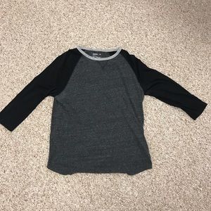 Express 3/4 sleeve shirt. 100% cotton. Large.